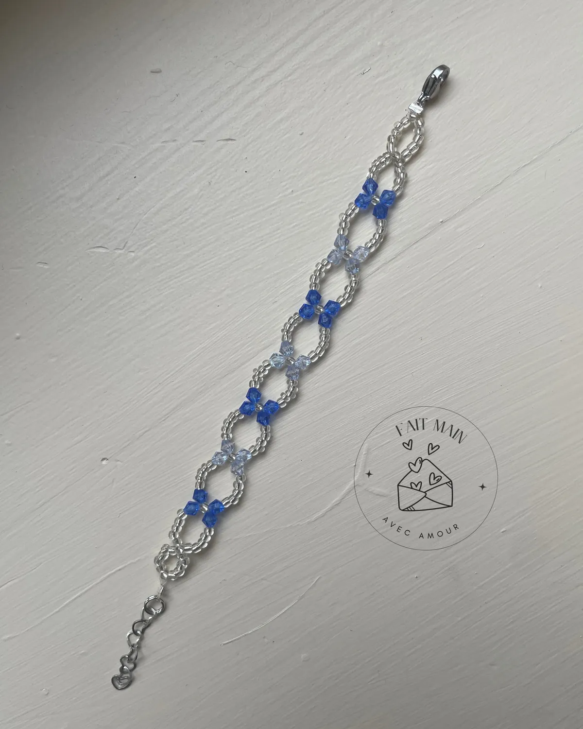 Pages en perles Victoria bracelet perles ajustable