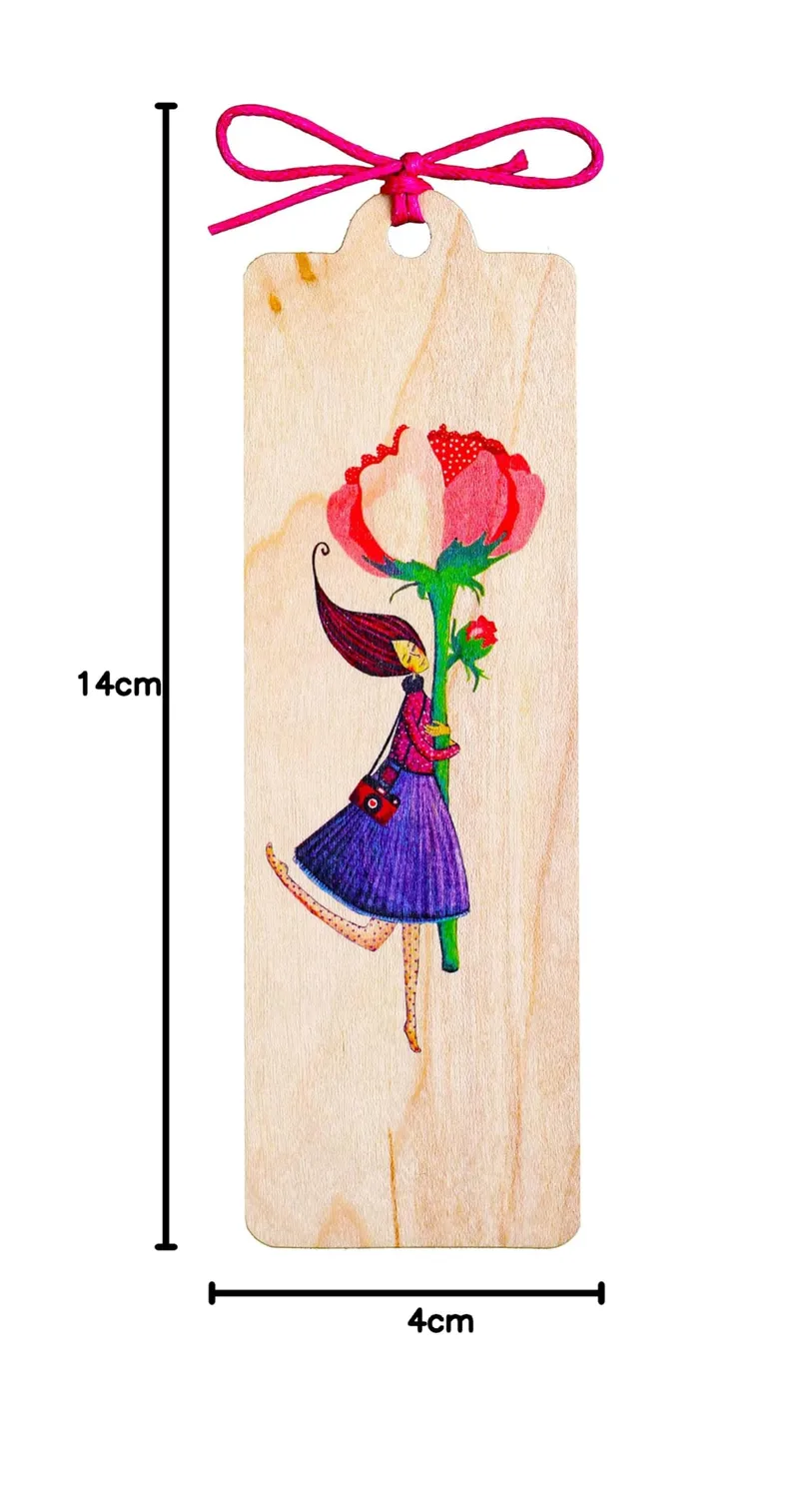 Cozywood Anniversaire marque-page bois 45 x 145 mm