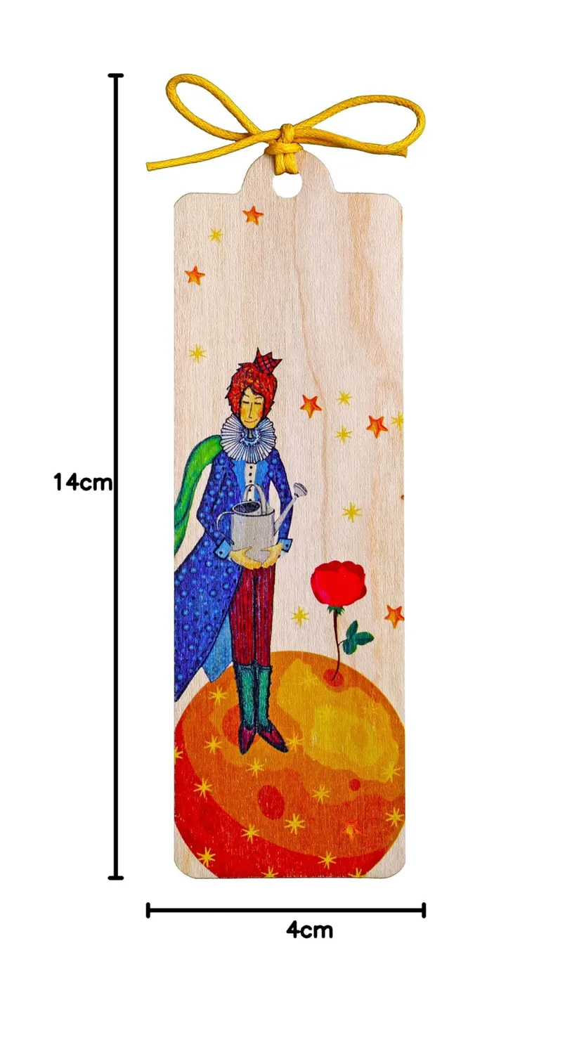 Cozywood Le Petit Prince marque-page bois 45 x 145 mm