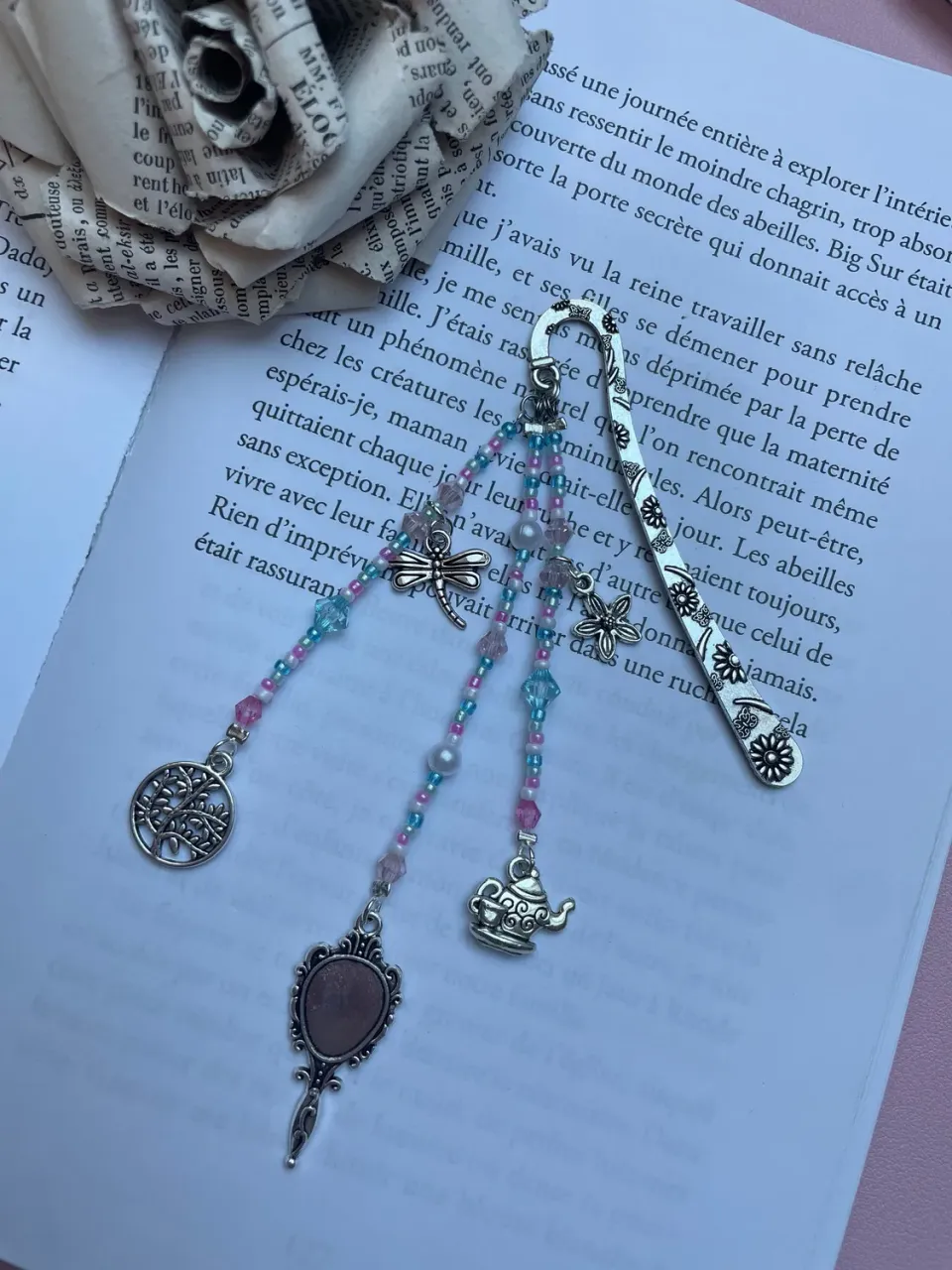 Pages en perles Bridgerton #1 marque-page perles